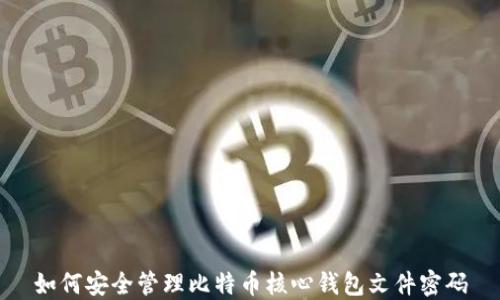 
如何安全管理比特币核心钱包文件密码