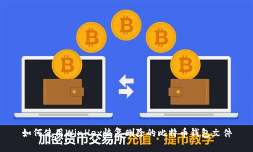 如何使用WinHex恢复删除的比特币钱包文件
